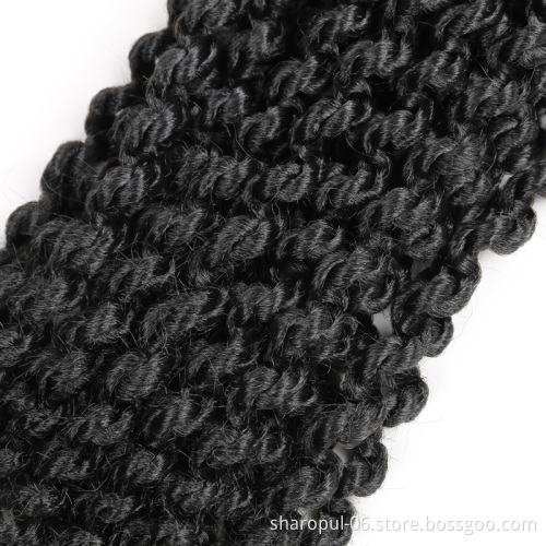 synthetic crochet Free tress hairstyle Senegalese Hair bomb twist